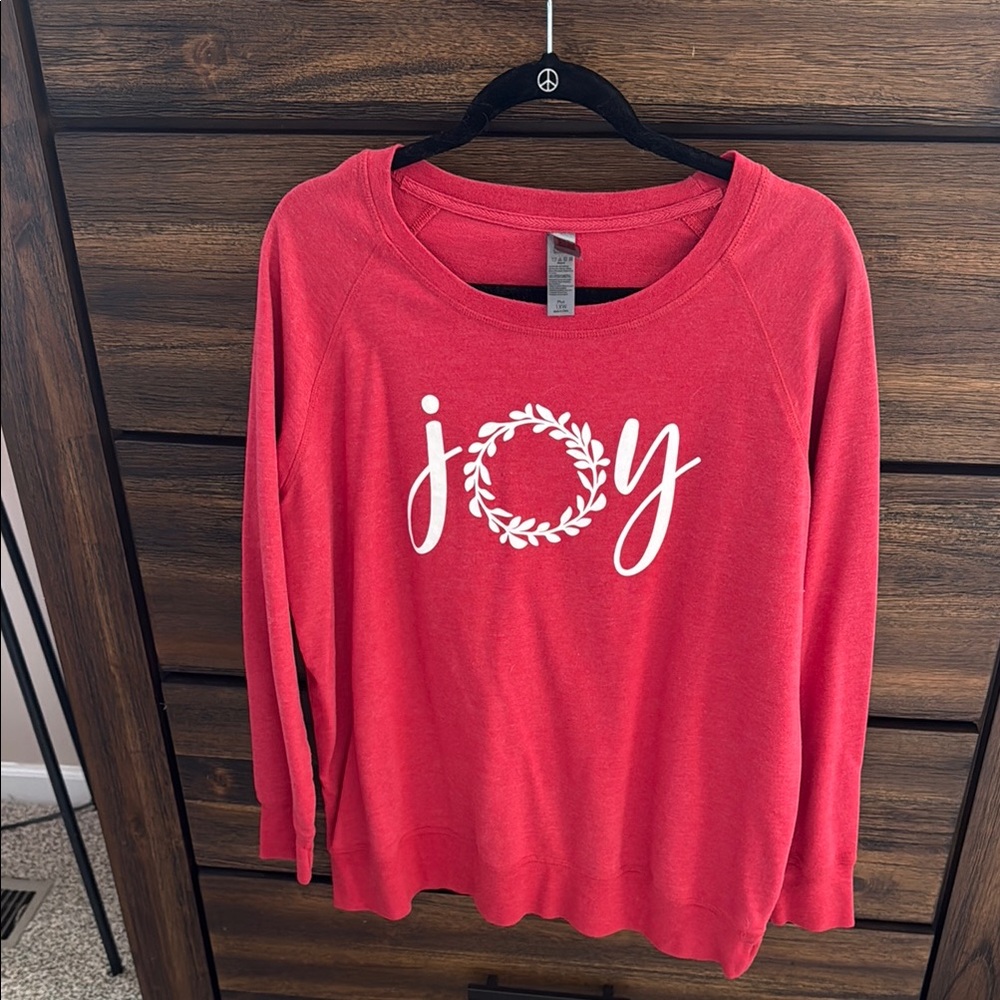 Red Joy Sweatshirt